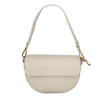 Genuin Leren Tas Beige