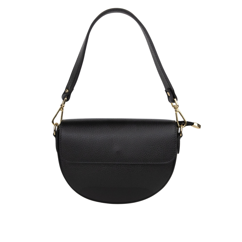 Genuin Leren Tas Zwart