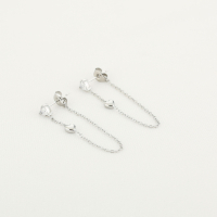 Hartjes Chain Ooorbel Stainless Steel