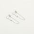 Hartjes Chain Ooorbel Stainless Steel