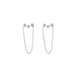 Ster Oorbel Stainless Steel Goud