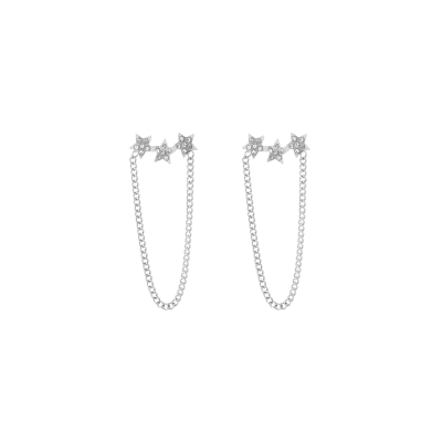 Ster Oorbel Stainless Steel Goud