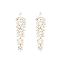 Fushia Party Oorbel Stainless Steel