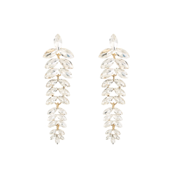 Crystal Party Oorbel Stainless Steel 