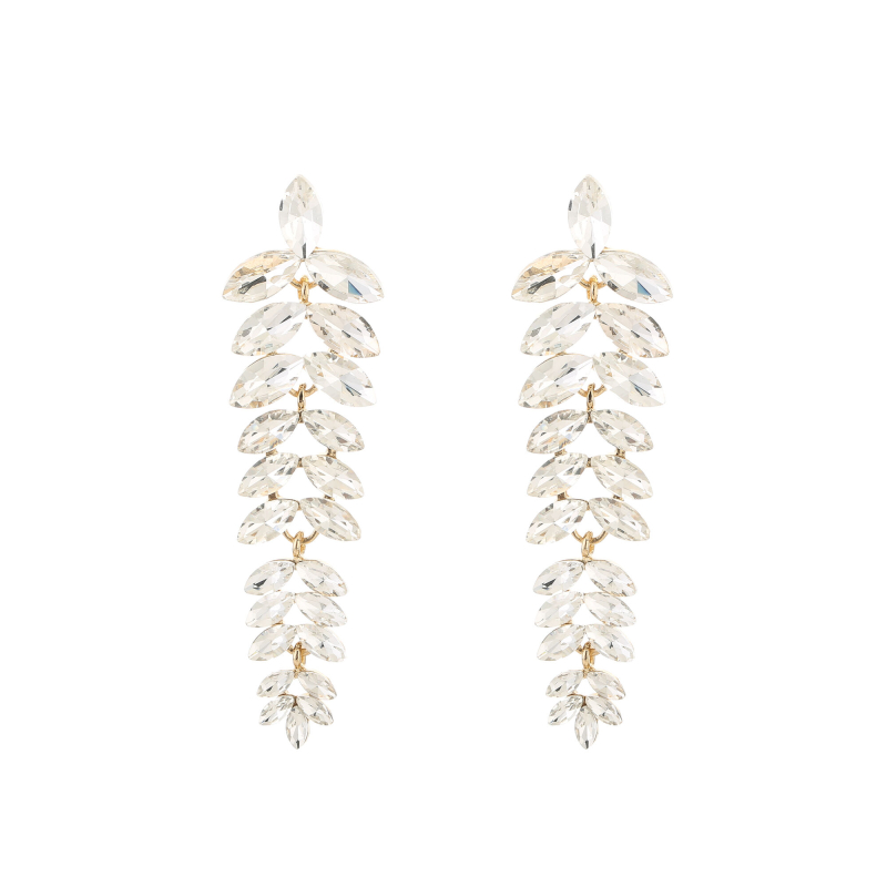 Crystal Party Oorbel Stainless Steel 