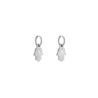 Fatima Hand Oorbel Stainless Steel