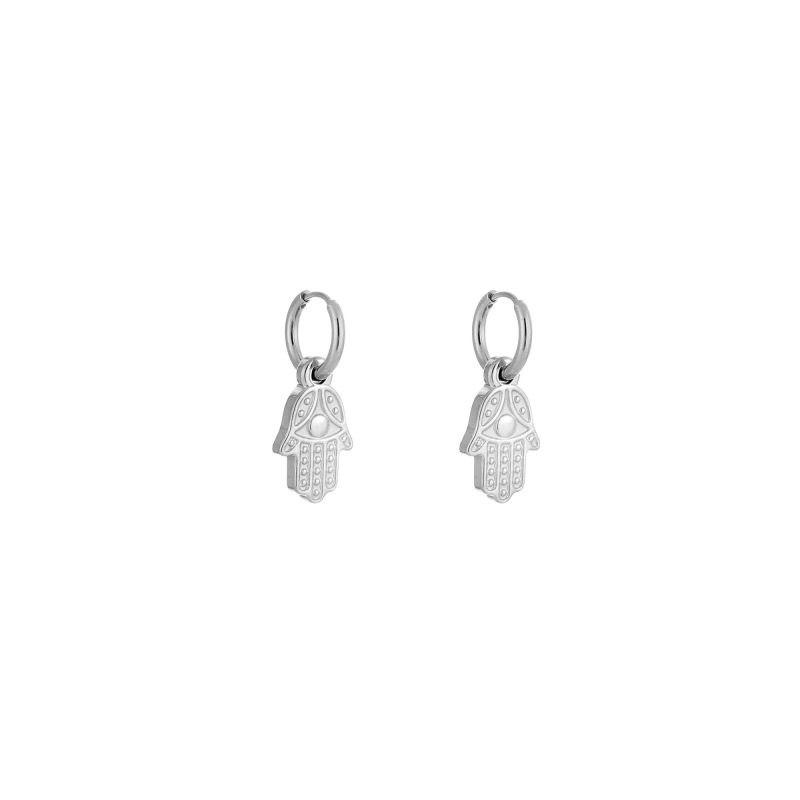 Fatima Hand Oorbel Stainless Steel