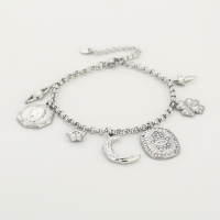 Armband Met Charms stainless steel