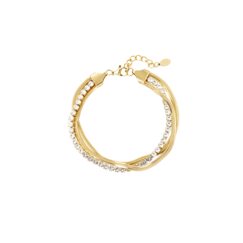 Laagjes Armband Stainless Steel