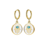 Hamsa Oorbel Stainless Steel