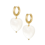 Hartjes Oorbel Stainless Steel