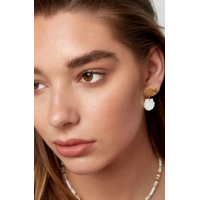 Oorbel Schelp Stainless Steel