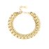 Dubbel Chain Armband Stainless Steel Goud