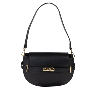 Handtas Met Gouden Sluiting