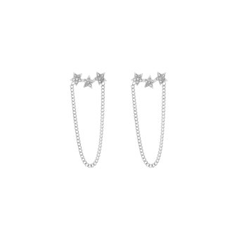 Ster Oorbel Stainless Steel Goud