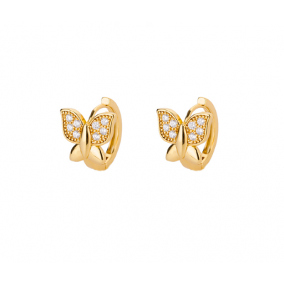 Vlinder Oorbel Stainless Steel Kids